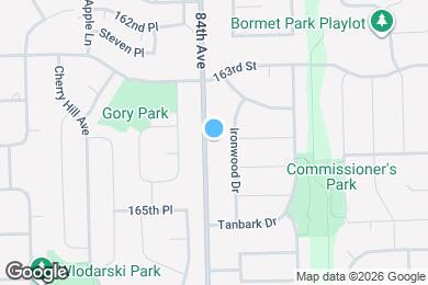 Map image of the property - 16415 84th Ave