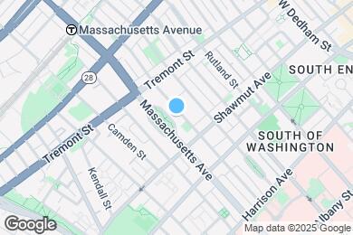 Map image of the property - 552 Massachusetts Ave