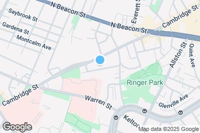 Map image of the property - 33 Ridgemont St