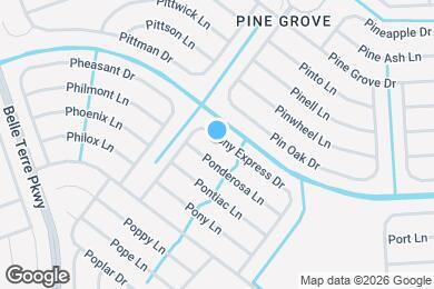 Map image of the property - 36 Pony Express Dr