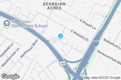 Map image of the property - 8001 Gessner Dr