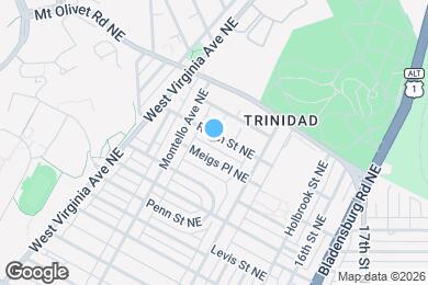 Map image of the property - 1233 Raum St NE