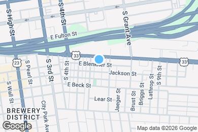 Map image of the property - 249 E Blenkner St