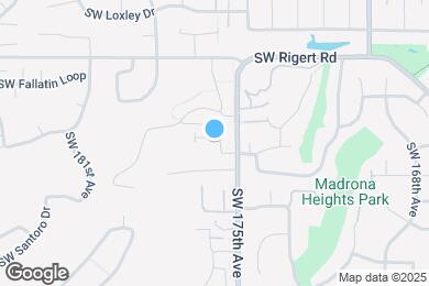 Map image of the property - 17542 SW Sunview Ln