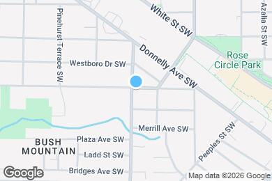 Map image of the property - 6601 Valley Hill Dr
