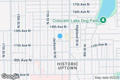 Map image of the property - 1007 12th Ave N