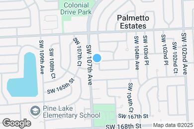 Map image of the property - 16230 SW 106th Ave