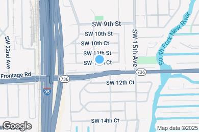 Map image of the property - 1716 SW 11th Ct