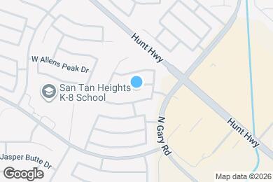 Map image of the property - 2029 W Allens Peak Dr