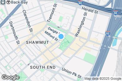 Map image of the property - 248 Shawmut Ave