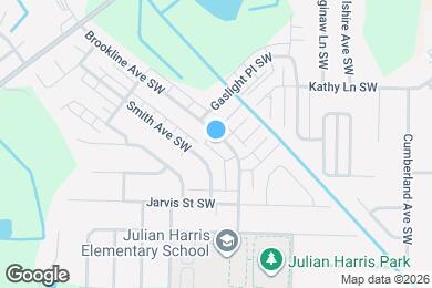 Map image of the property - 1611 Brookline Ave SW