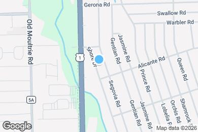 Map image of the property - 5418 Shore Dr