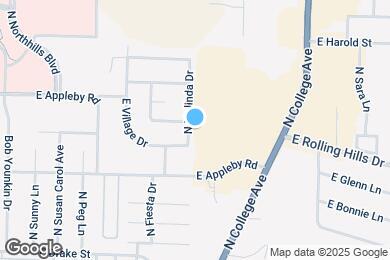 Map image of the property - 3028 N Malinda Dr