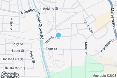 Map image of the property - 401 Vista Ave