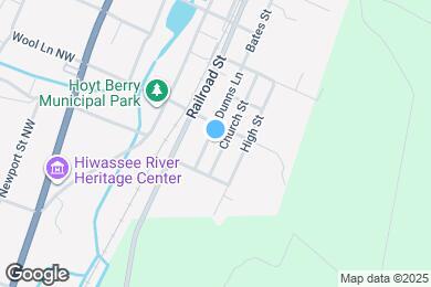 Map image of the property - 134 Bates St NE