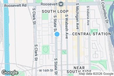 Map image of the property - 1421 S State St