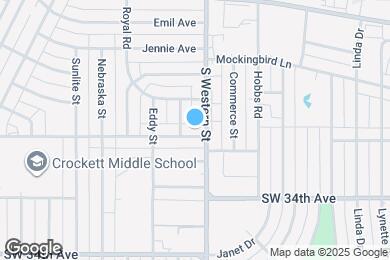 Map image of the property - 4202 Andrews Ave