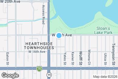 Map image of the property - 1670 Zenobia St