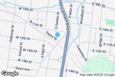 Map image of the property - 106 Depot St
