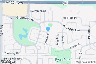 Map image of the property - 398 Cypress St