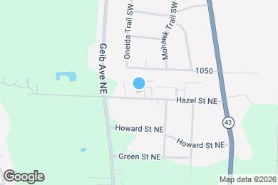 Map image of the property - 1171 Yuma Cir NE