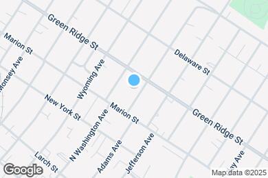 Map image of the property - 1529 Adams Ave