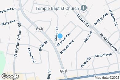 Map image of the property - 1828 Maxton Ave