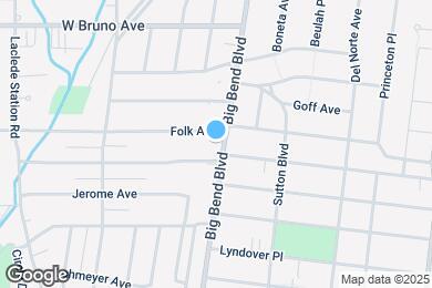 Map image of the property - 2305 S Big Bend Blvd