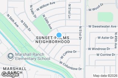 Map image of the property - 5222 W Aster Dr