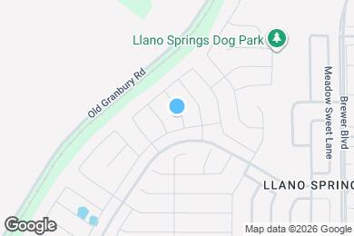 Map image of the property - 8412 Bell Rdg Ln