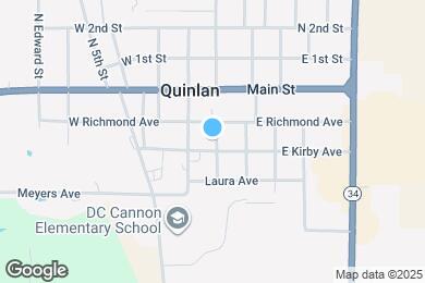 Map image of the property - 108 E Kirby