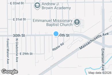 Map image of the property - 2968 Wallace Ave