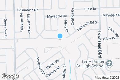 Map image of the property - 6824 Gaillardia Rd S