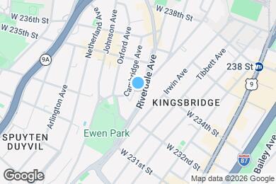 Map image of the property - 3251 Riverdale Ave