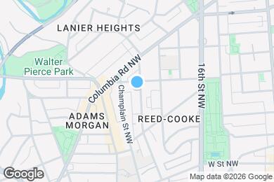 Map image of the property - 2478 1/2 Ontario Road Northwest-SI ID1587648P