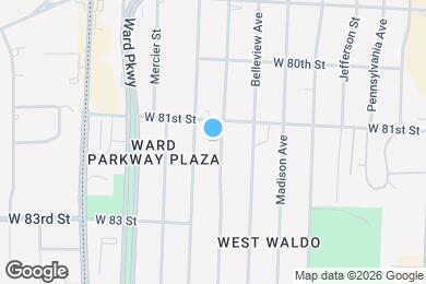 Map image of the property - 8106 Jarboe St