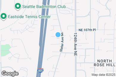 Map image of the property - 12129 NE 107th St