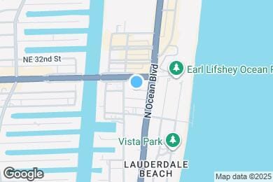 Map image of the property - 3031 N Ocean Blvd