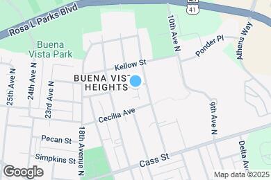 Map image of the property - 1107 Walsh St