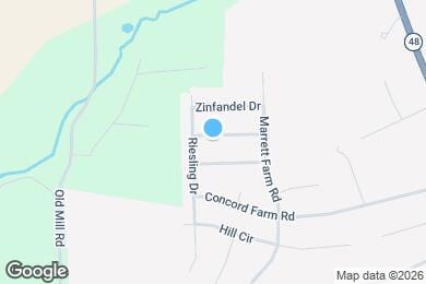 Map image of the property - 118 Burgundy Dr