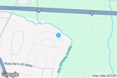 Map image of the property - 254 Riverrun Dr