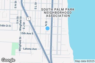 Map image of the property - 1422 S N St