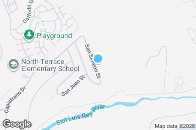 Map image of the property - 1420 San Simeon St