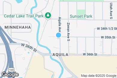 Map image of the property - 8701 W 35th St