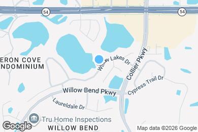 Map image of the property - 22629 Willow Lakes Dr