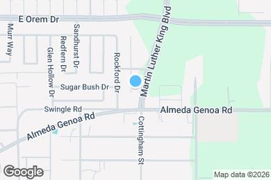 Map image of the property - 12939 Almeda Crossing Ct