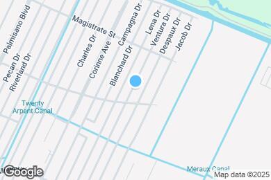 Map image of the property - 3613 Ventura Dr