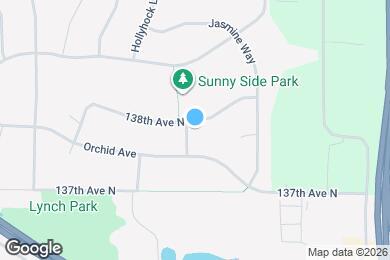 Map image of the property - 13850 Aster Ln