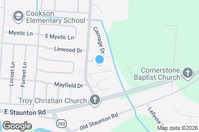 Map image of the property - 1323 Imperial Ct