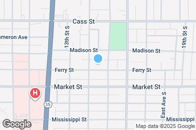 Map image of the property - 1415 Ferry St